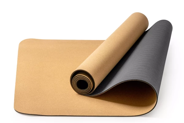 tapis de yoga brun
